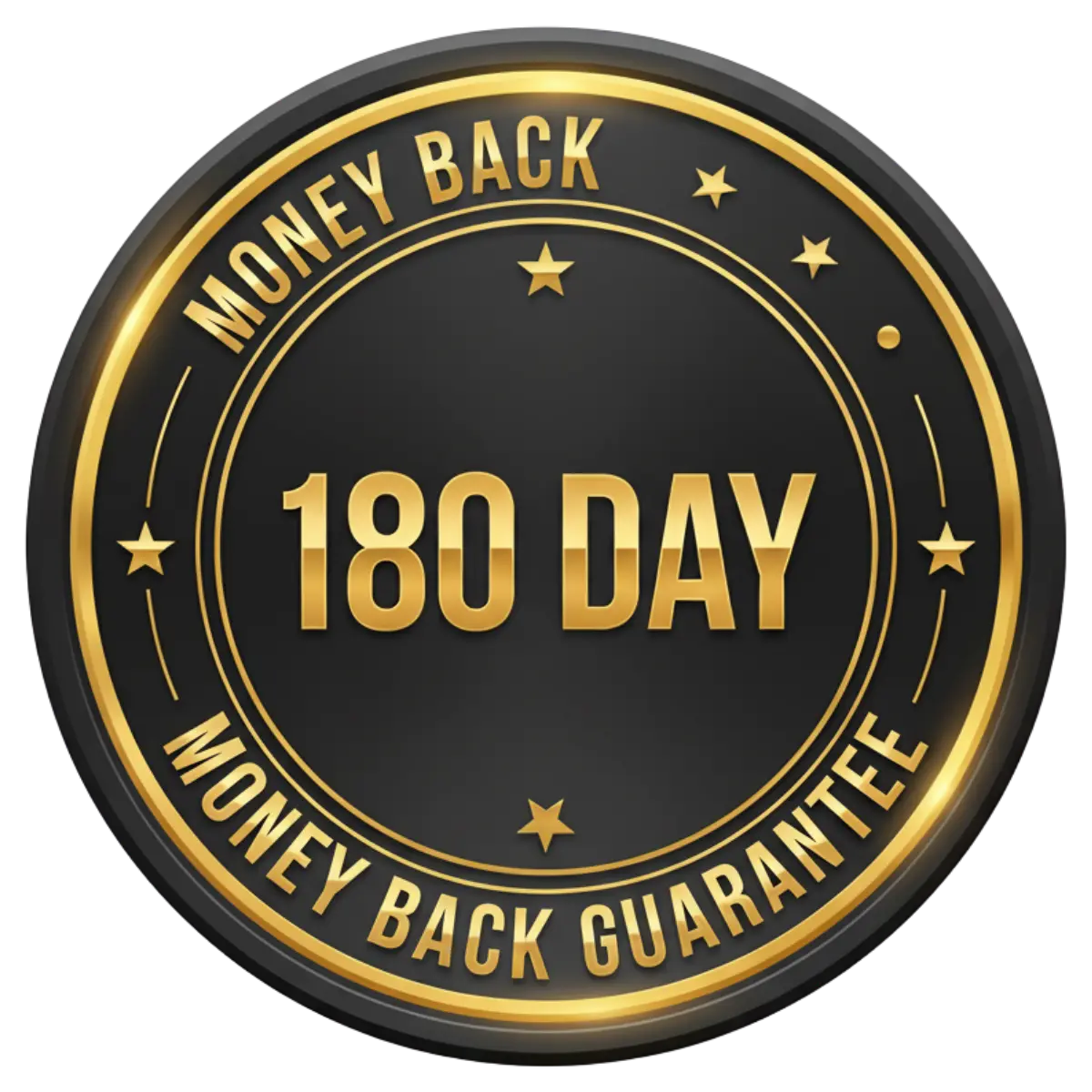 180-Day Guarantee Seal
